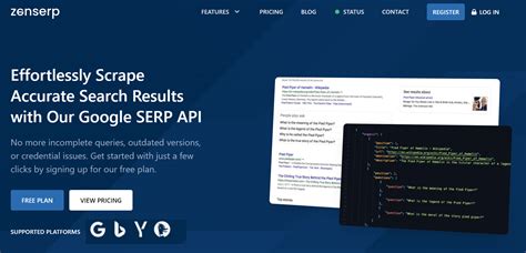 how to scrape serp results